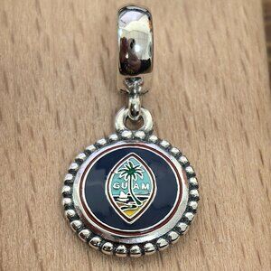 Pandora Guam Exclusive Dangle Charm Pendant, S925 Silver Bracelets